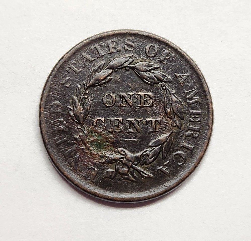 1837 Large Cent – Nice Original XF Details