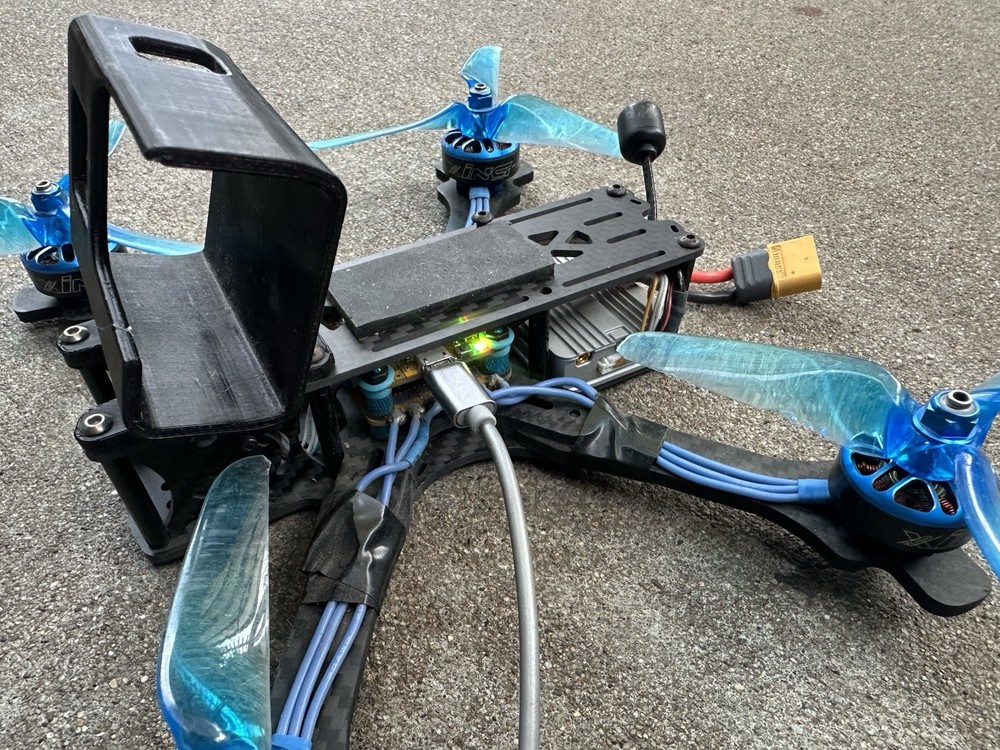 Custom Built Fpv Drone DJI FPV AIR UNIT W/ DJI Controller- UNTESTED!