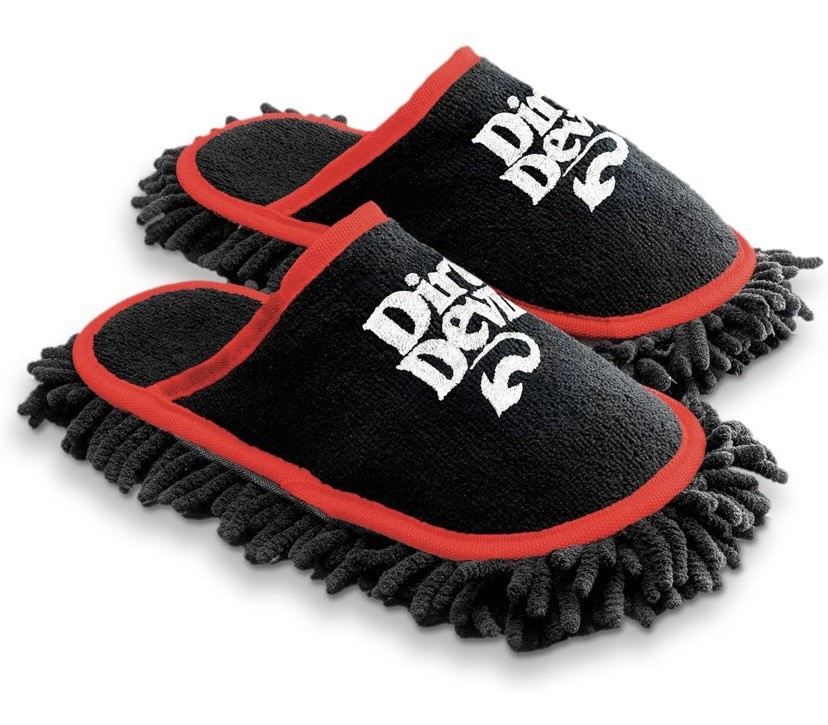 Dirt Devil Cleaning slippers, removable and washable microfiber shoes