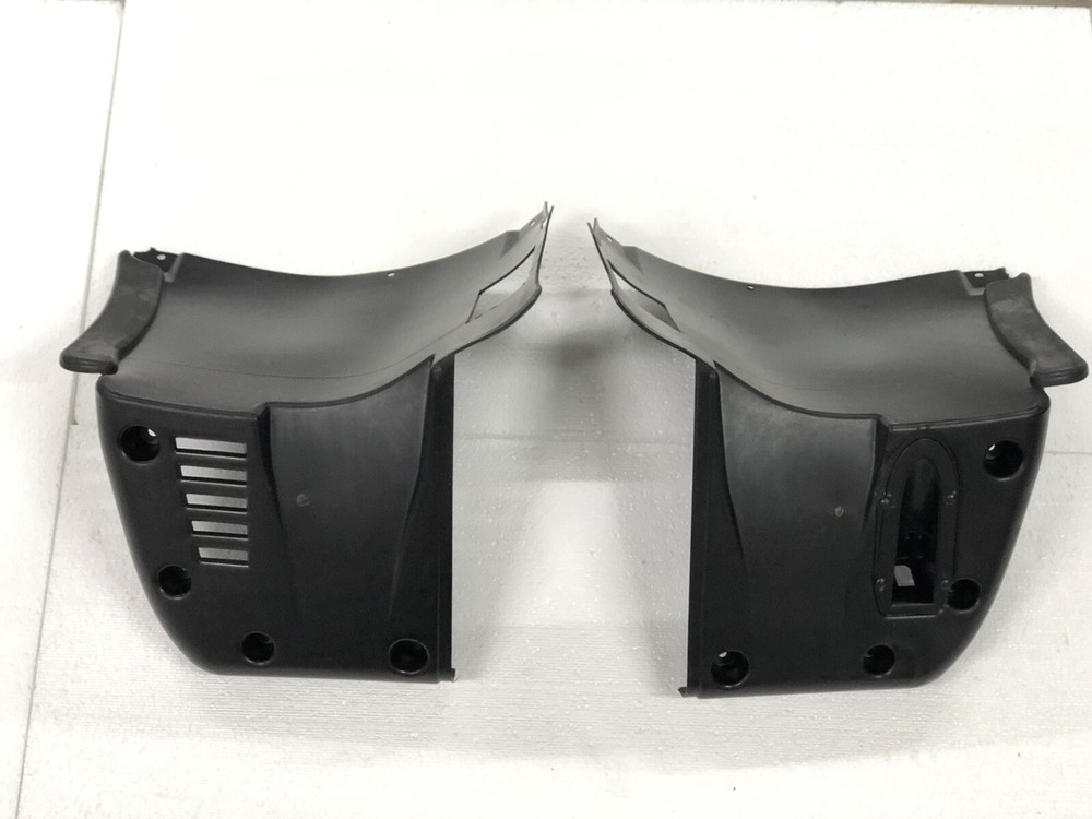 BMW E39 M5 L+R PP plastic FRONT form M BUMPER SPLASH PANEL pork chops 2pc