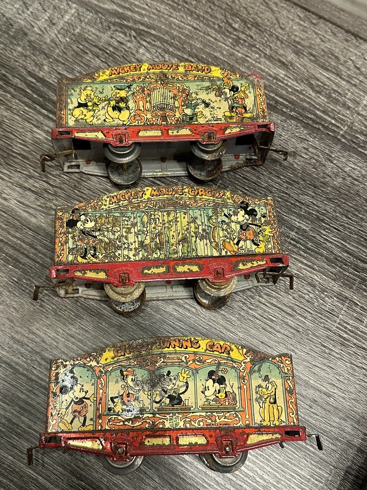 Original 1935 Lionel Mickey Mouse Disney Circus Train Set