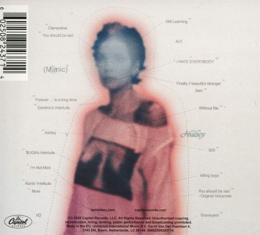 Halsey Manic -Deluxe- (CD)