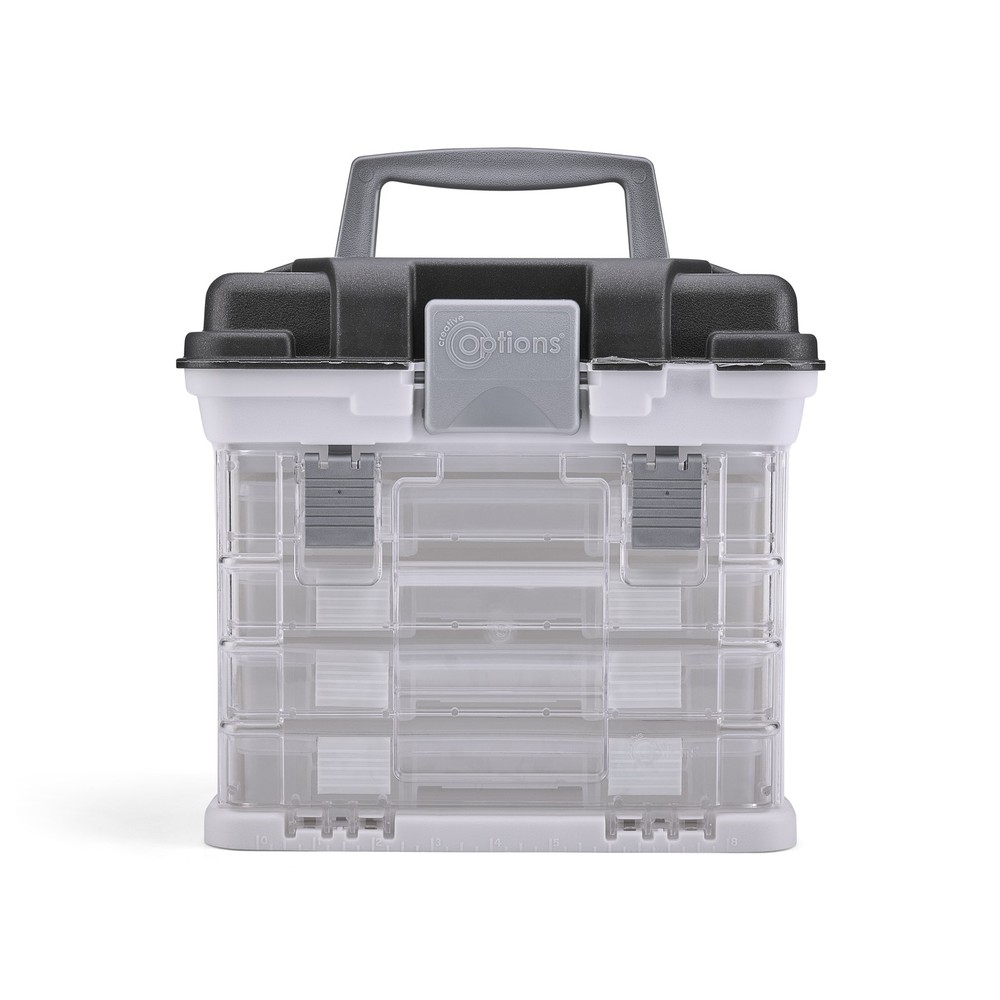 Creative Options White & Gray Small Rack Storage System, 1 Each