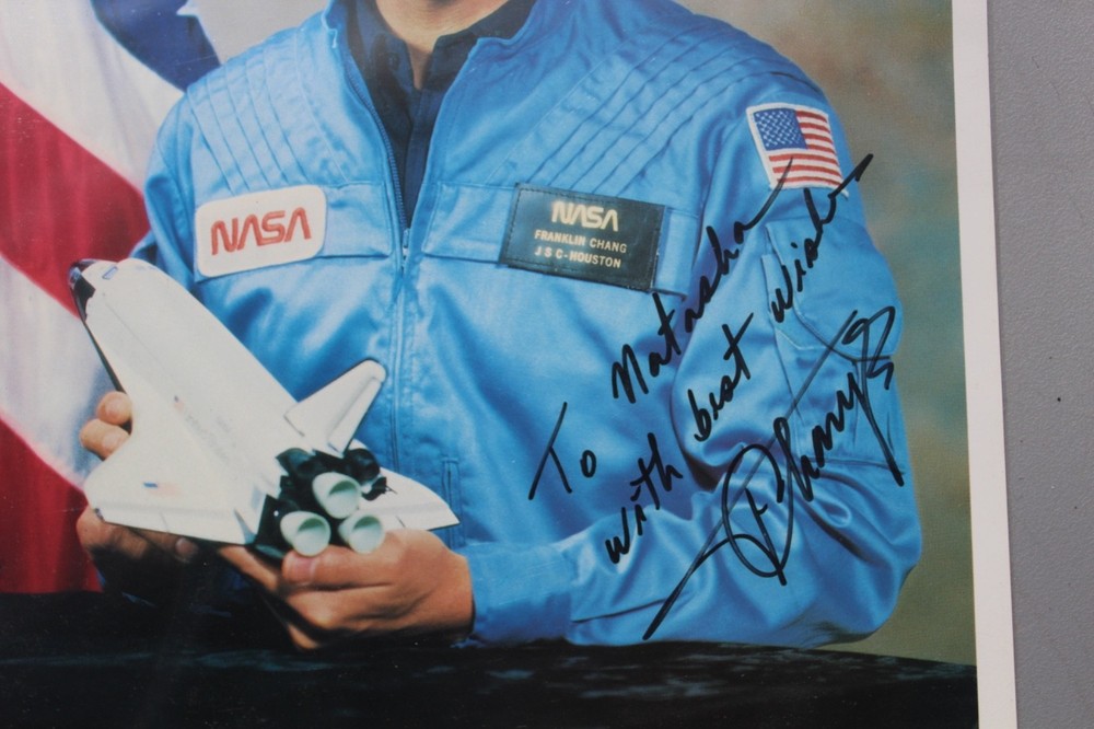 Astronaut Autograph - Space - Shuttle - FRANKLIN F. CHANG - Signed Inscribed