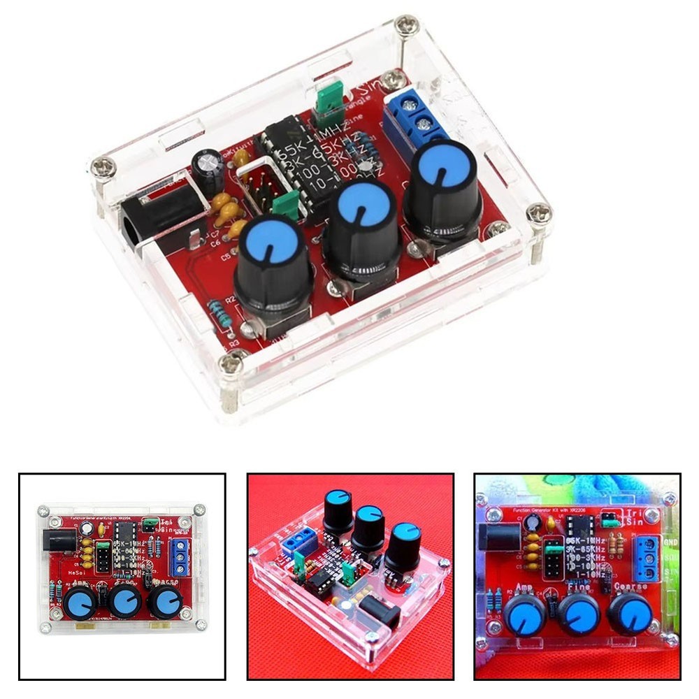 Compact Signal Generator for XR2206 with User Friendly Setup for Immediate Use
