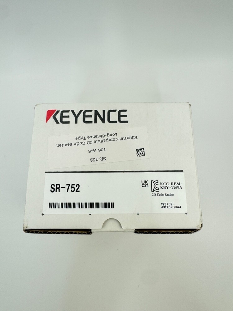 KEYENCE SR-752 Ethernet-compatible 2D Code Reader