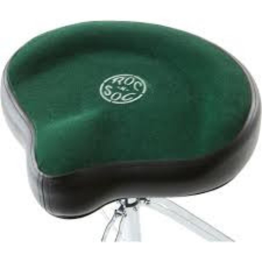 Rok-N-Soc Nitro Drum Throne with Saddle - Green