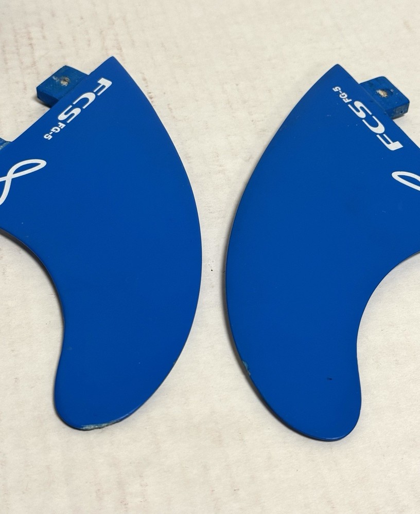 FCS FG-5 ULTRA LIGHT EPOXY SURFBOARD FIN SET