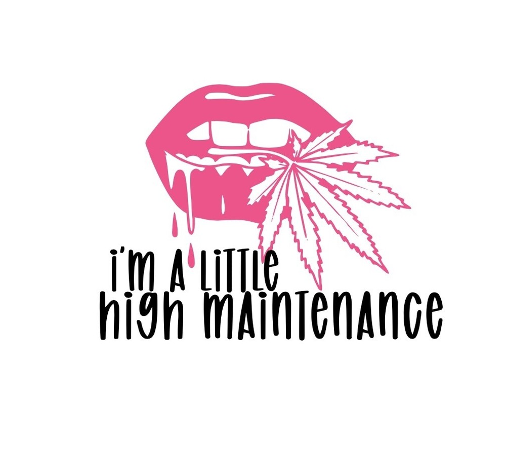 Decal/Sticker - High Maintenance