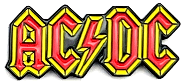 AC/DC Music Lapel Hat Pin