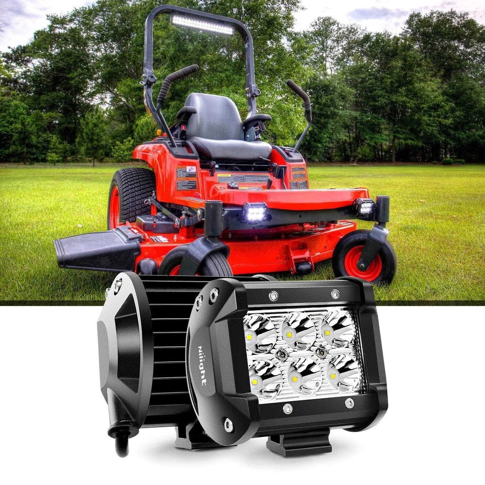 Nilight Universal Slide Base Mount Bracket (Pair)