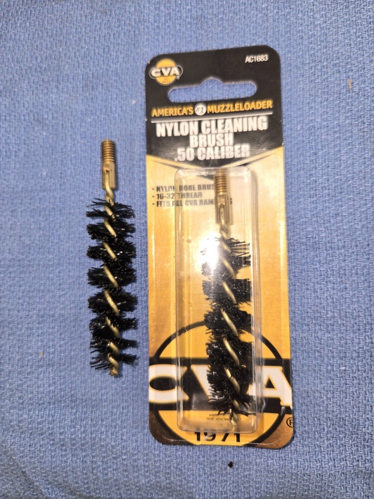 2 Cleaning Brushes Cal.50 Black Powder Muzzle Loader CVA AC1683