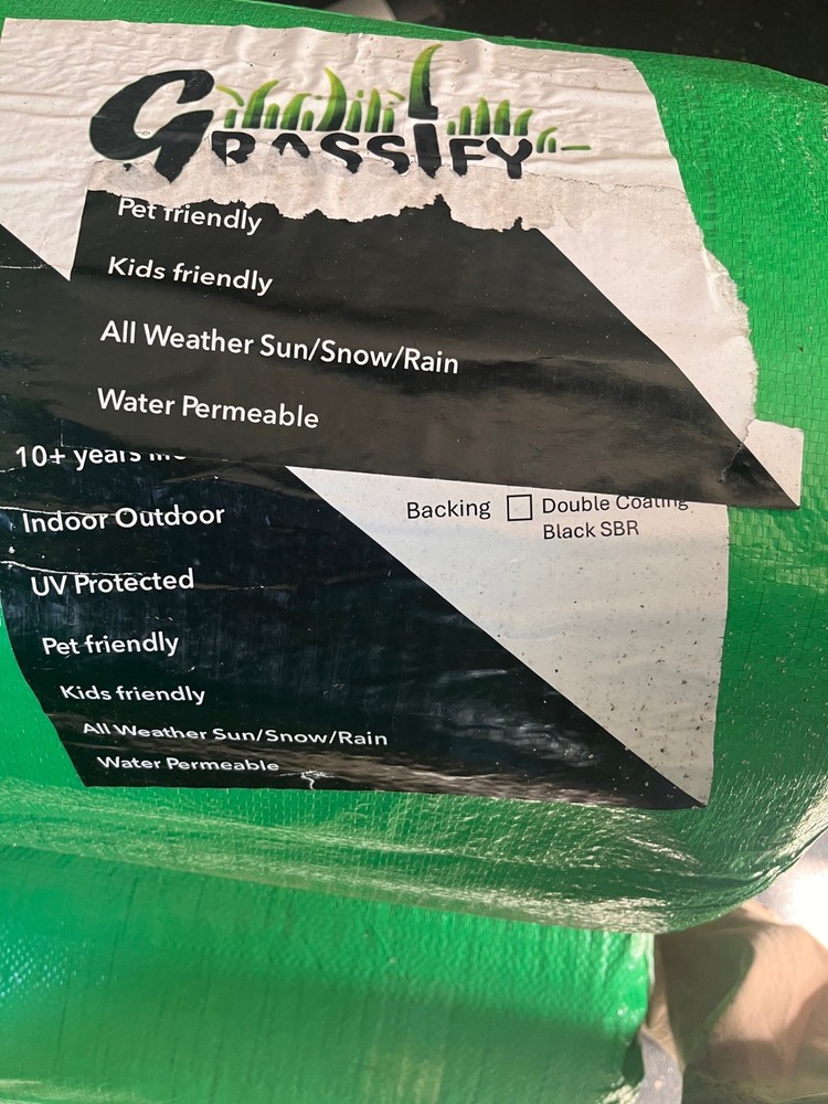 Rolled artificial grass turf -NEW