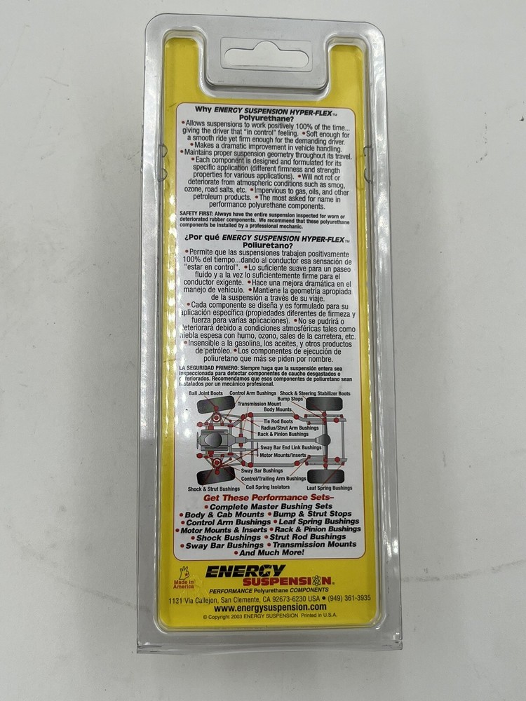 Energy Suspension 9.9449G Handlebars & Components