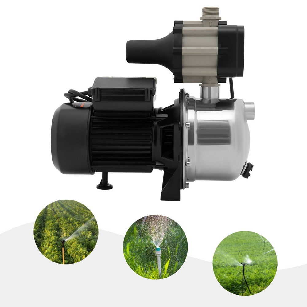 1.5 HP 115V Shallow Well Pump Garden Booster Jet Pump W/ Controller 1200 GPH US
