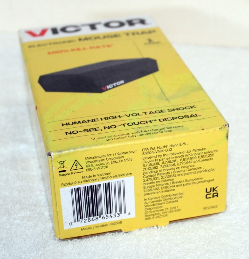 Victor M250B Electronic Mouse Trap ~ New in Box