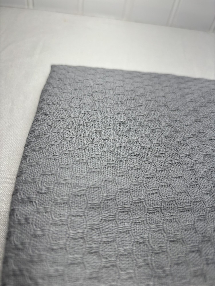 Pottery Barn Wright Textured Organic Sham ~ Standard ~ Cloud Blue