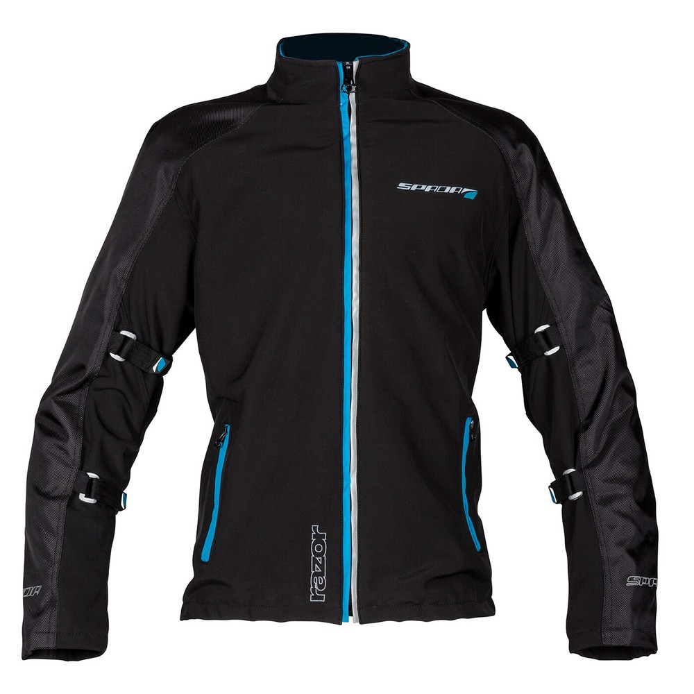 Spada Razor 2 Soft Shell Waterproof Textile Motorcycle Jacket Black
