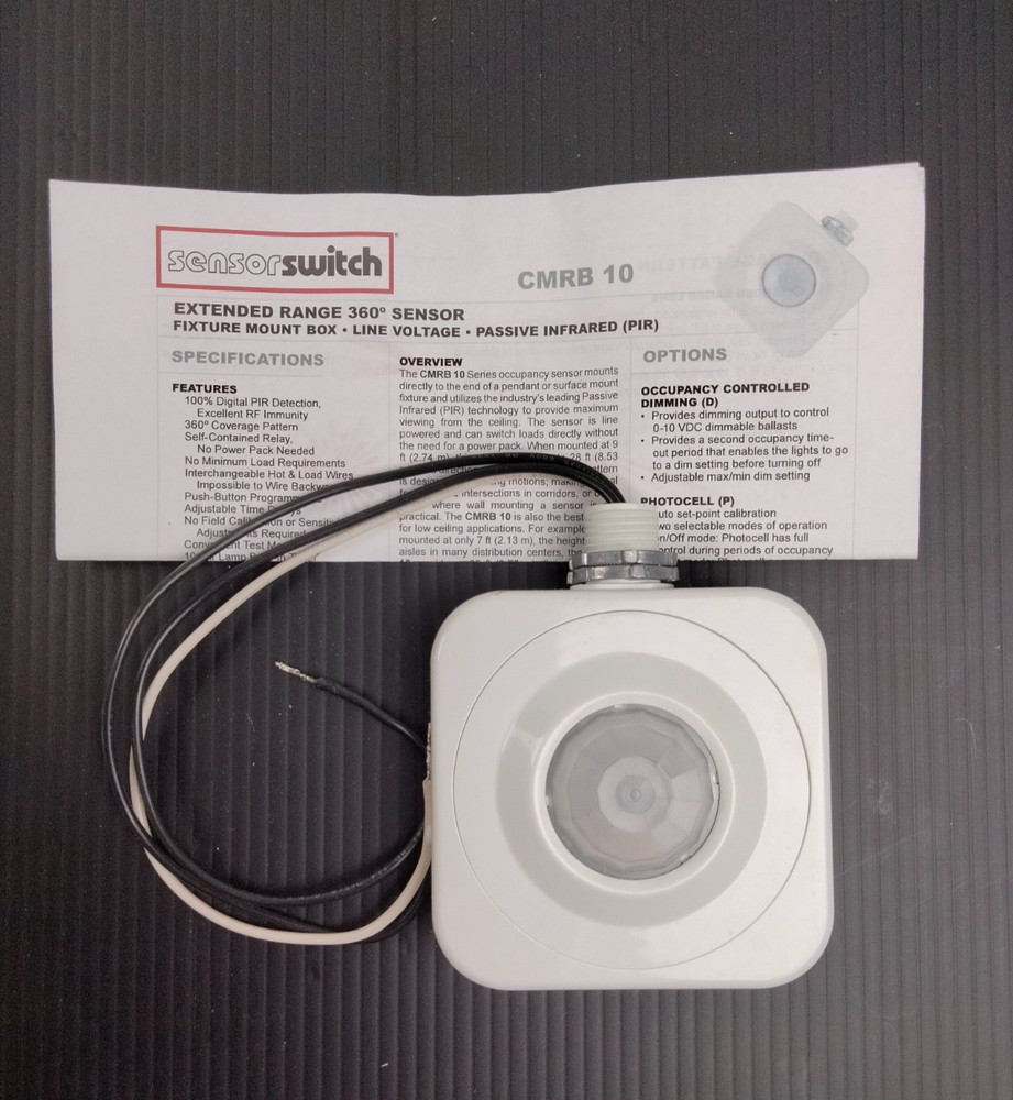 New NIB CRMB-10 Extended Range 360° Sensor Switch    Same Day Shipping