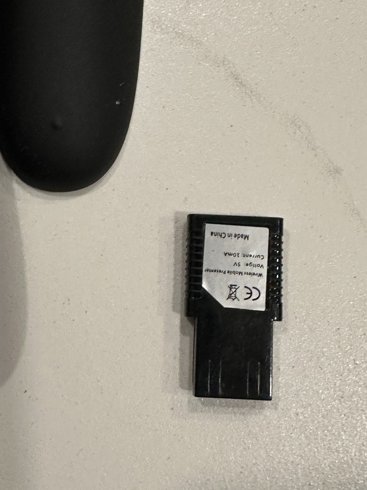 Wireless Presentation Clicker Remote & Laser Pointer