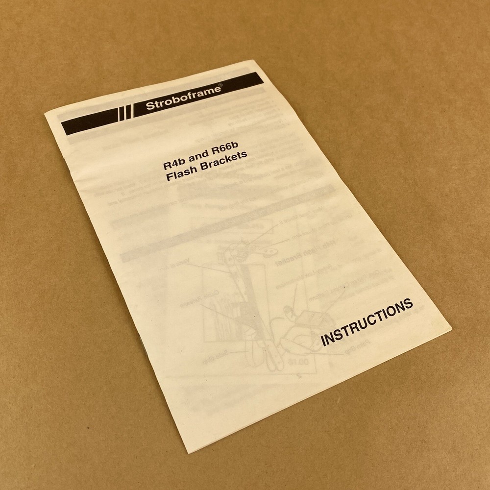 Stroboframe R4B Flash Bracket W/ Box - INCOMPLETE