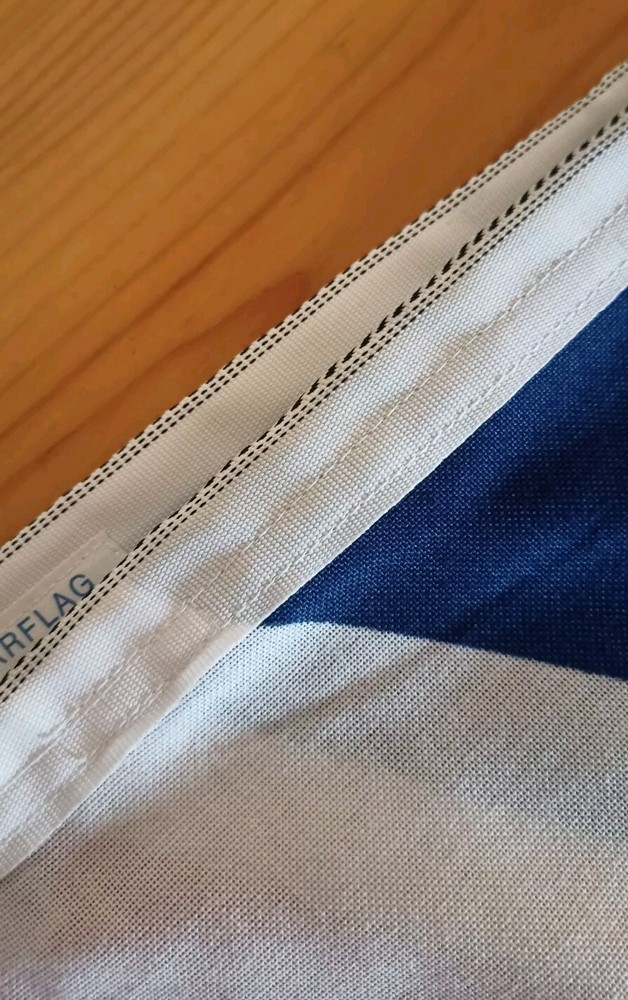 Large Big British flag with hooks. 154x92 cm.