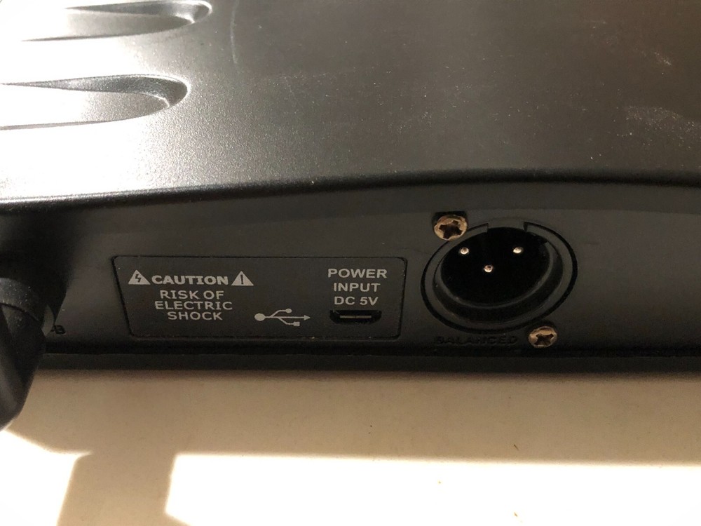 Pyle PDWM1988B Compact UHF Pro Wireless Microphone Base Unit Only - AS IS