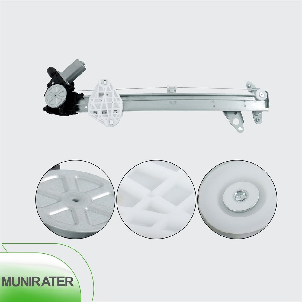 Front Left Power Window Regulator with Motor Replacement for Accord 2008-2012