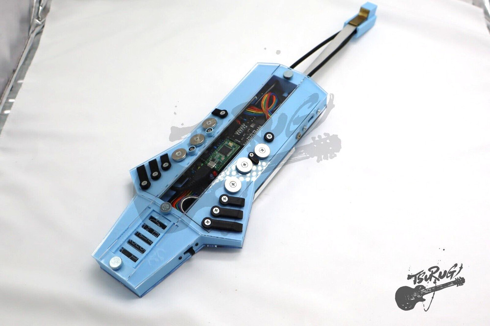 Berglund Instruments NuRAD Basic Model skinny blue wind controller New