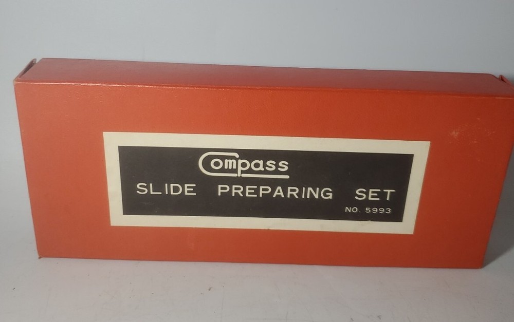 Old Compass Slide Preparing Set No. 5993