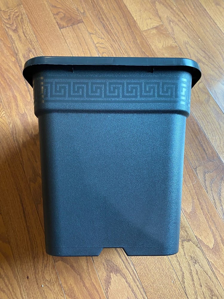 Gro Pro® Black Square Pot, 5-Gallon