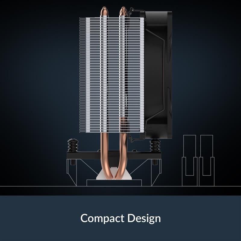 ARCTIC Freezer 8i CO Compact CPU Cooler for Intel for Continuous Operation