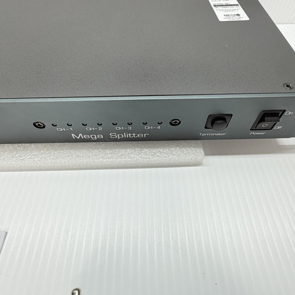 MEGA-LITE MC1060 Mega Splitter DMX Stage Lighting Control