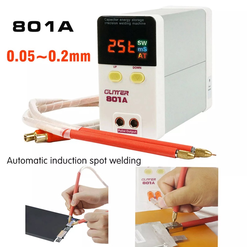 801A Capacitor Energy-Storage Pulse Welding Machine For Mobile Phone Battery E6