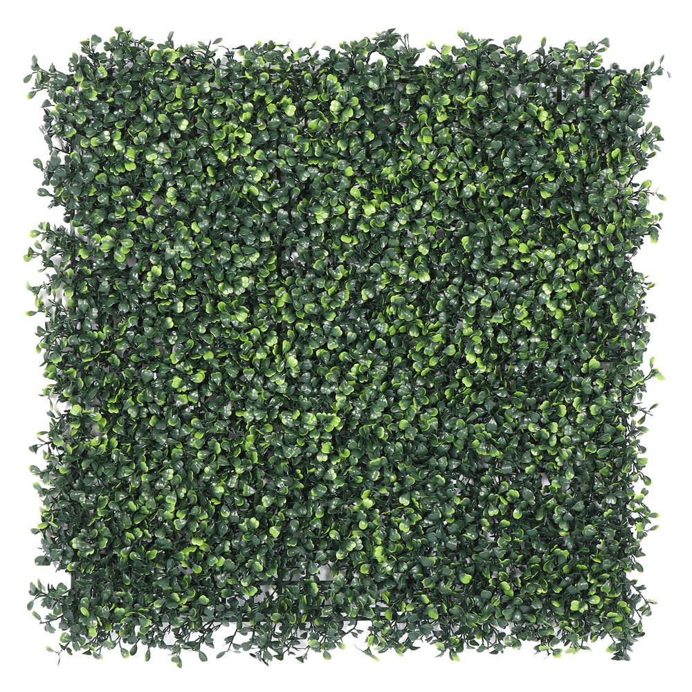 48Pack Grass Wall Panel 20" x 20 Boxwood Hedge Wall Panels UV Protect
