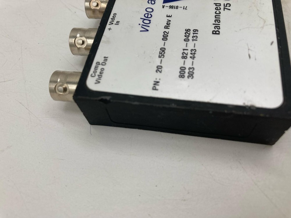 VAC Balanced Video Receiver