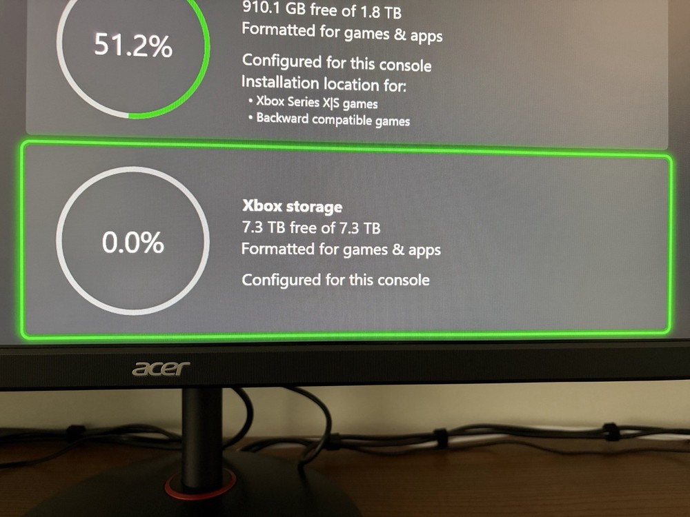 Seagate Game Drive Hub Xbox 8TB External Hard Drive USB LED Light Tested