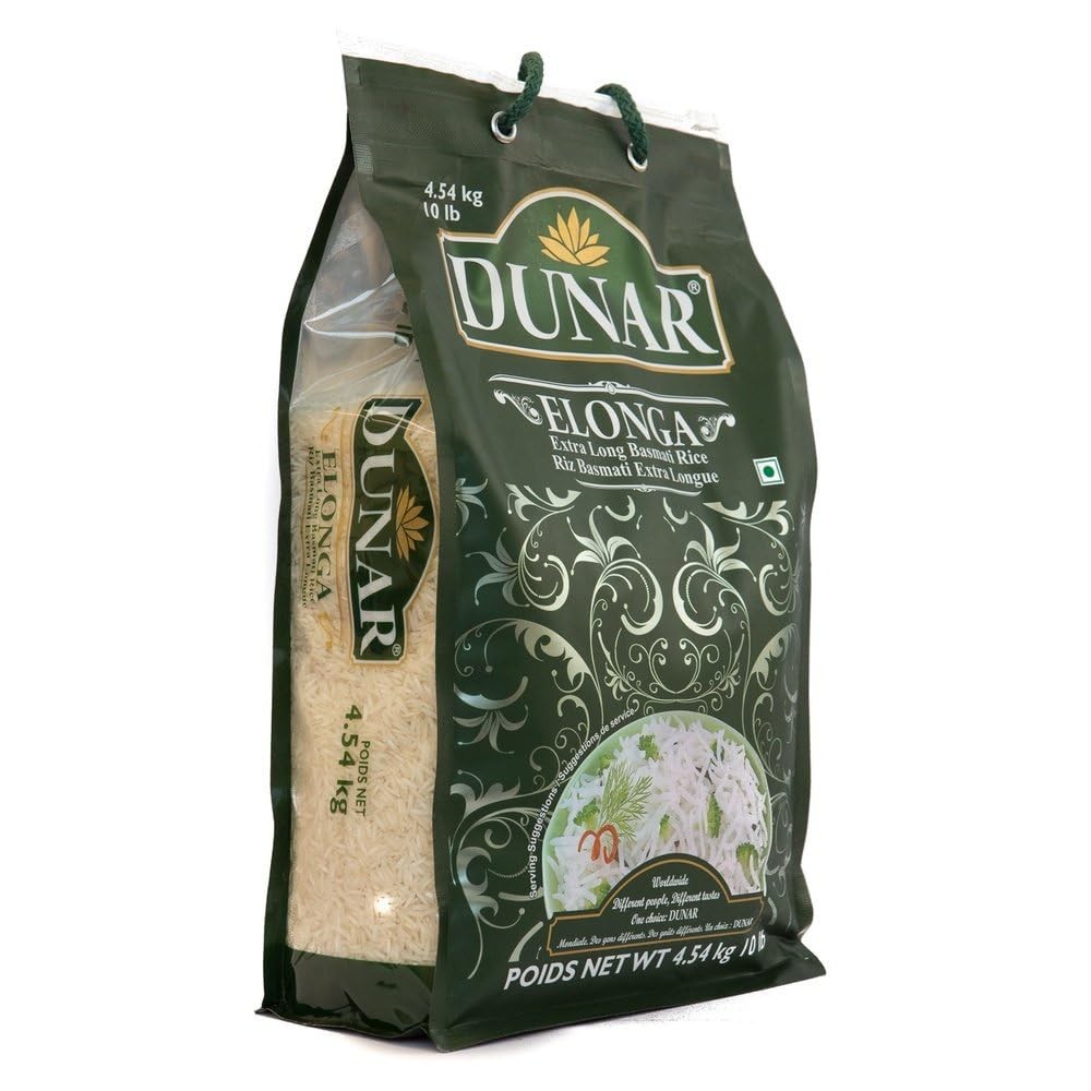 Elonga Basmati Rice 1121 Long Grain, 10 Lb
