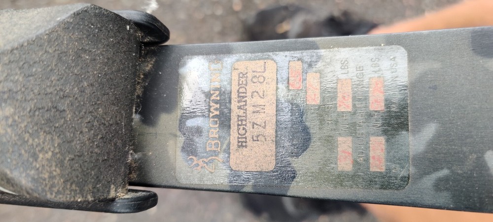 Browning Highlander compound hunting bow 