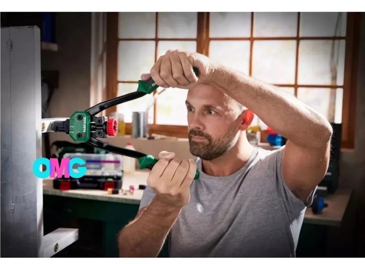 Parkside Rivet Nut Tool with Accessories