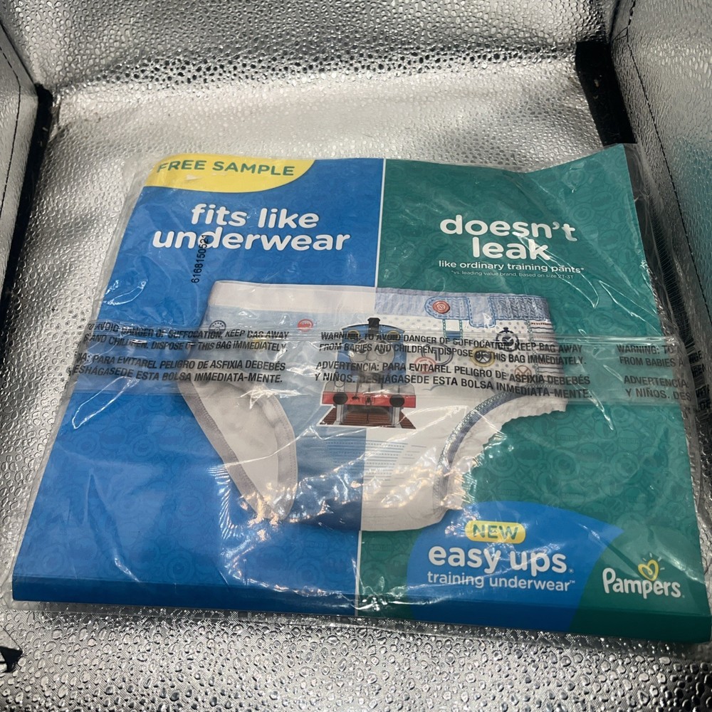 2016 Pampers Thomas The Train Easy Ups Sample