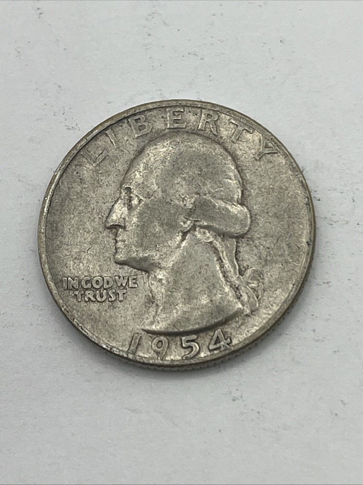 1954 25C Washington Quarter