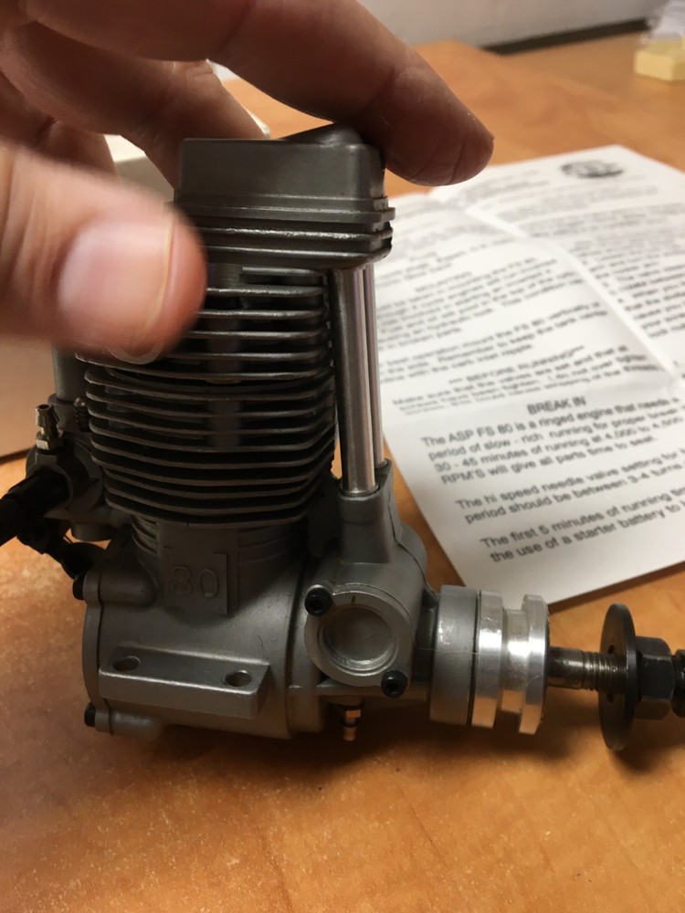 ASP FS 80 AR 4-Stroke RC Engine RARE