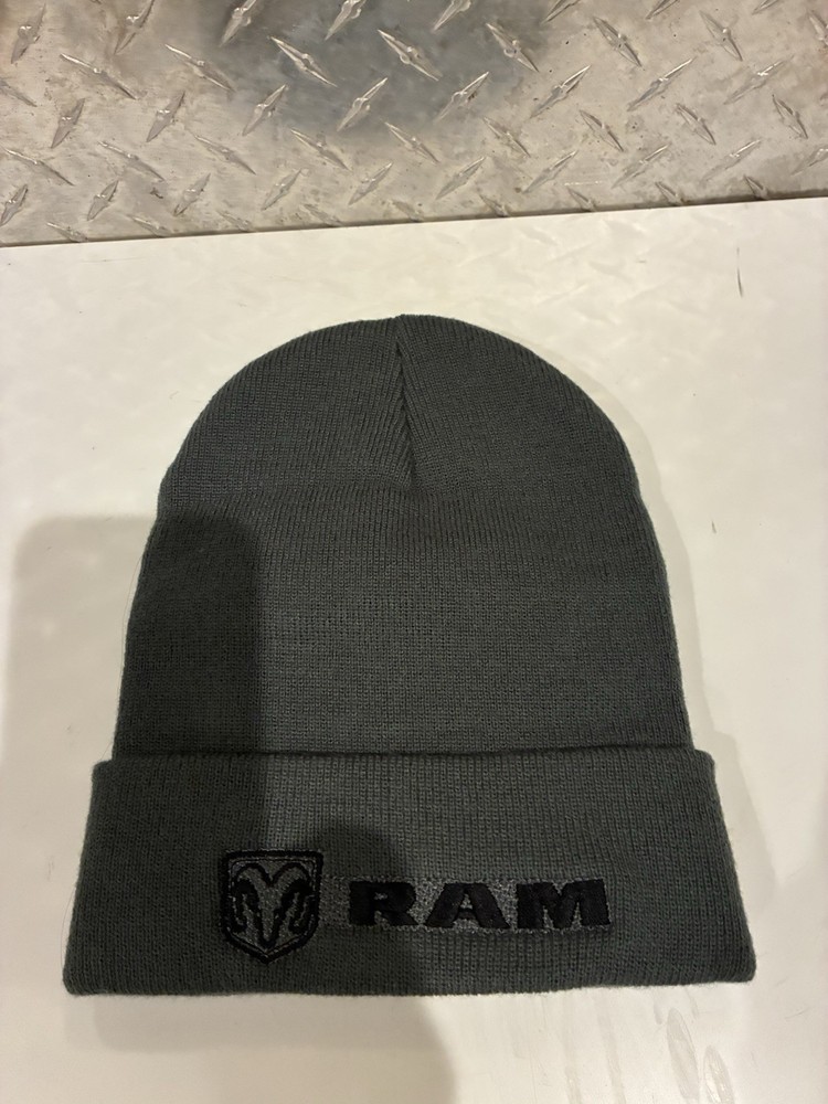 Dodge Ram BEANIE CAP/HAT GRAY