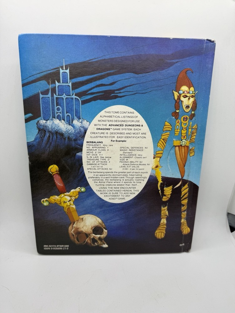 Fiend Folio - AD&D Advanced Dungeons & Dragons - TSR 2012