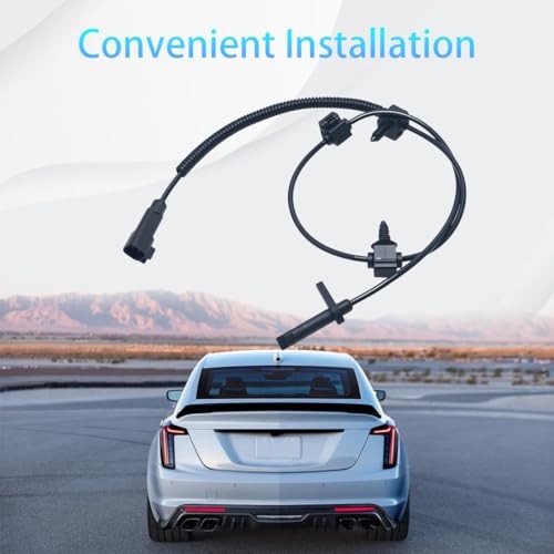 2PCS Rear Left Right ABS Wheel Speed Sensor Compatible with Cadillac CTS 2008