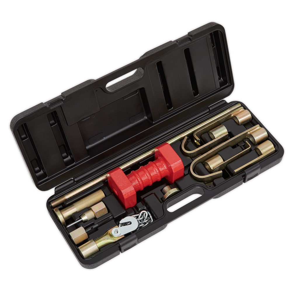 Sealey DP90 Heavy-Duty Slide Hammer Kit 10pc