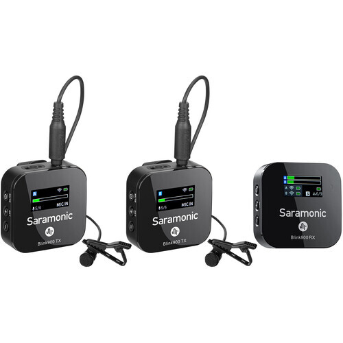 Saramonic Blink900B2 2-Person Digital Camera-Mount Wireless Microphone System