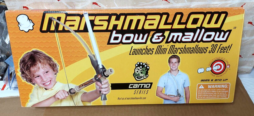 Marshmallow Bow & Mallow camo series in open box