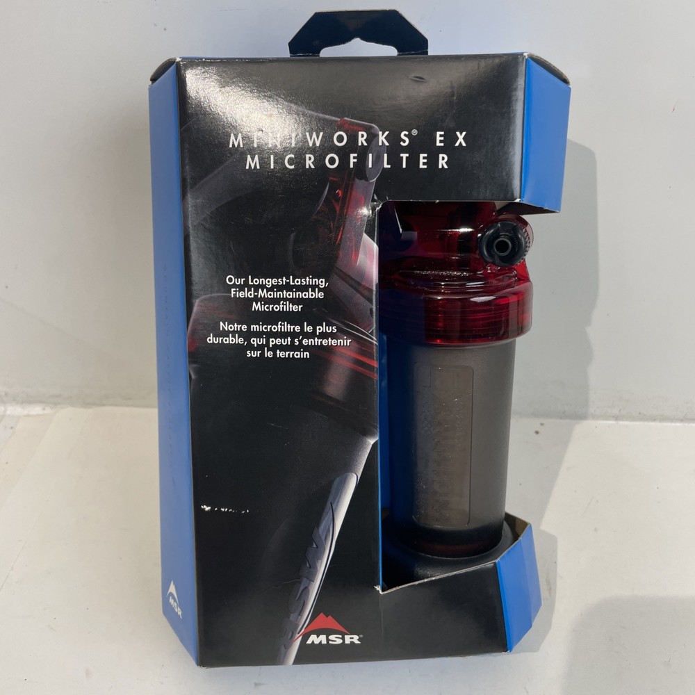 MSR MiniWorks EX Microfilter New Open Box